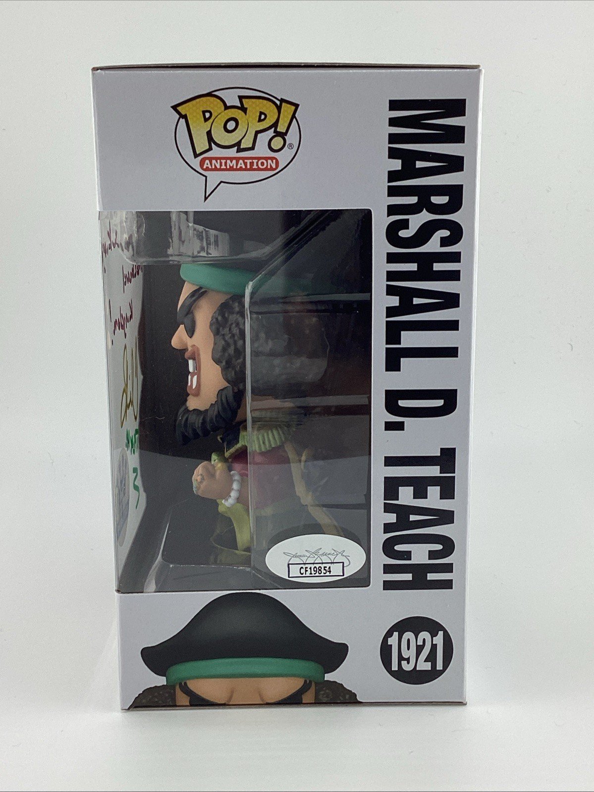 Funko Pop! One Piece - Marshall D. Teach - Funko Excl Signed Chris R #1921