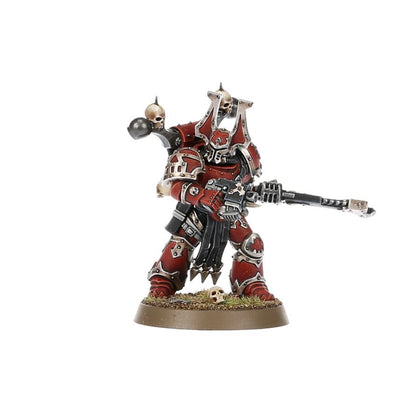 Warhammer 40,000 World Eaters Khorne Berzerkers – 10 Chaos Infantry Miniatures with Chain Weapons, Customisable Plastic Figures for Warhammer 40K