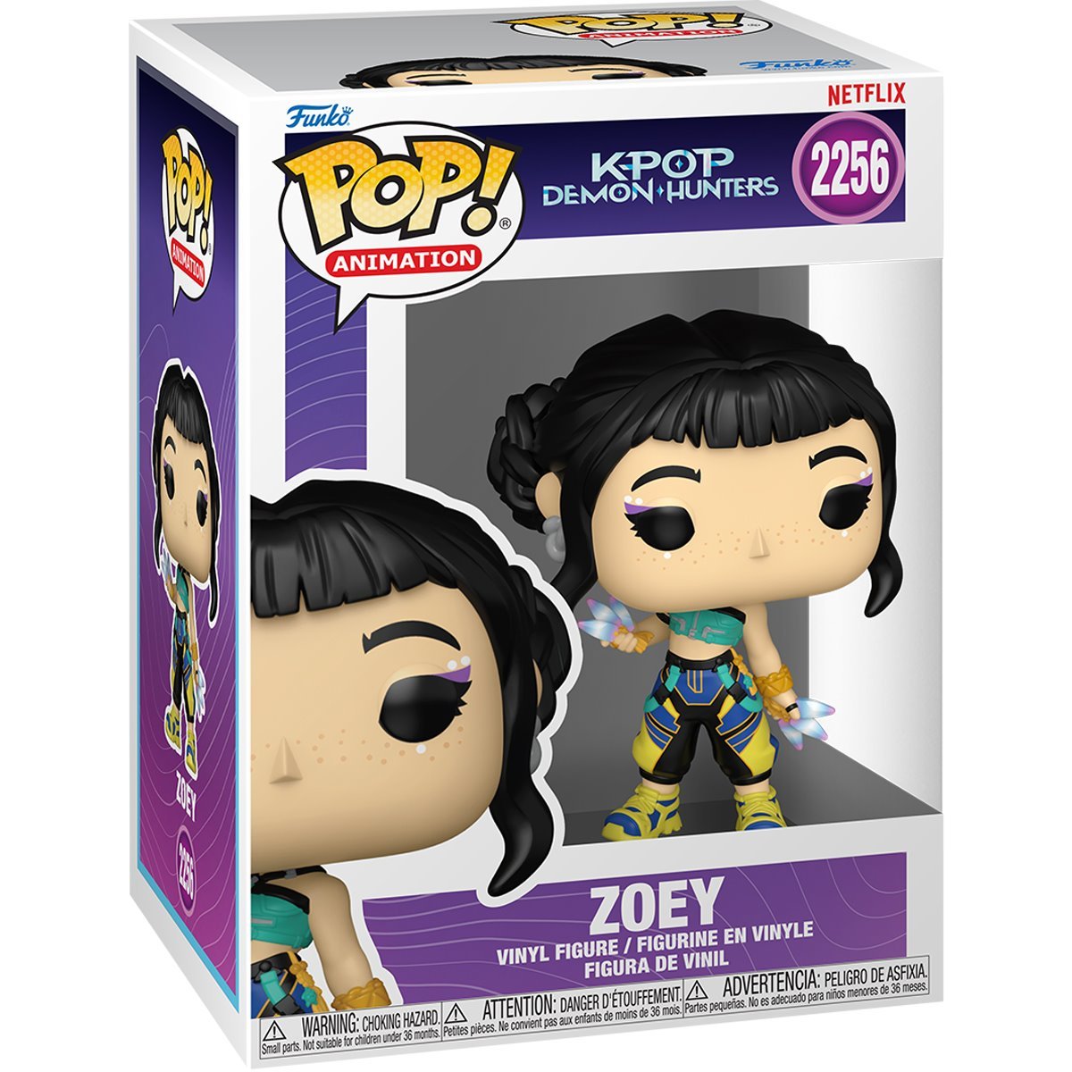 Funko Pop KPop Demon Hunters Zoey #2256 vinyl figure