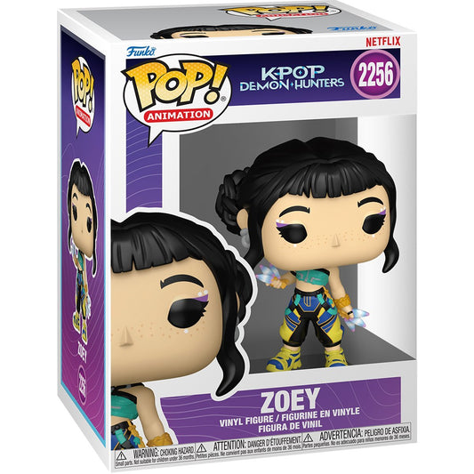 Funko Pop KPop Demon Hunters Zoey #2256 vinyl figure