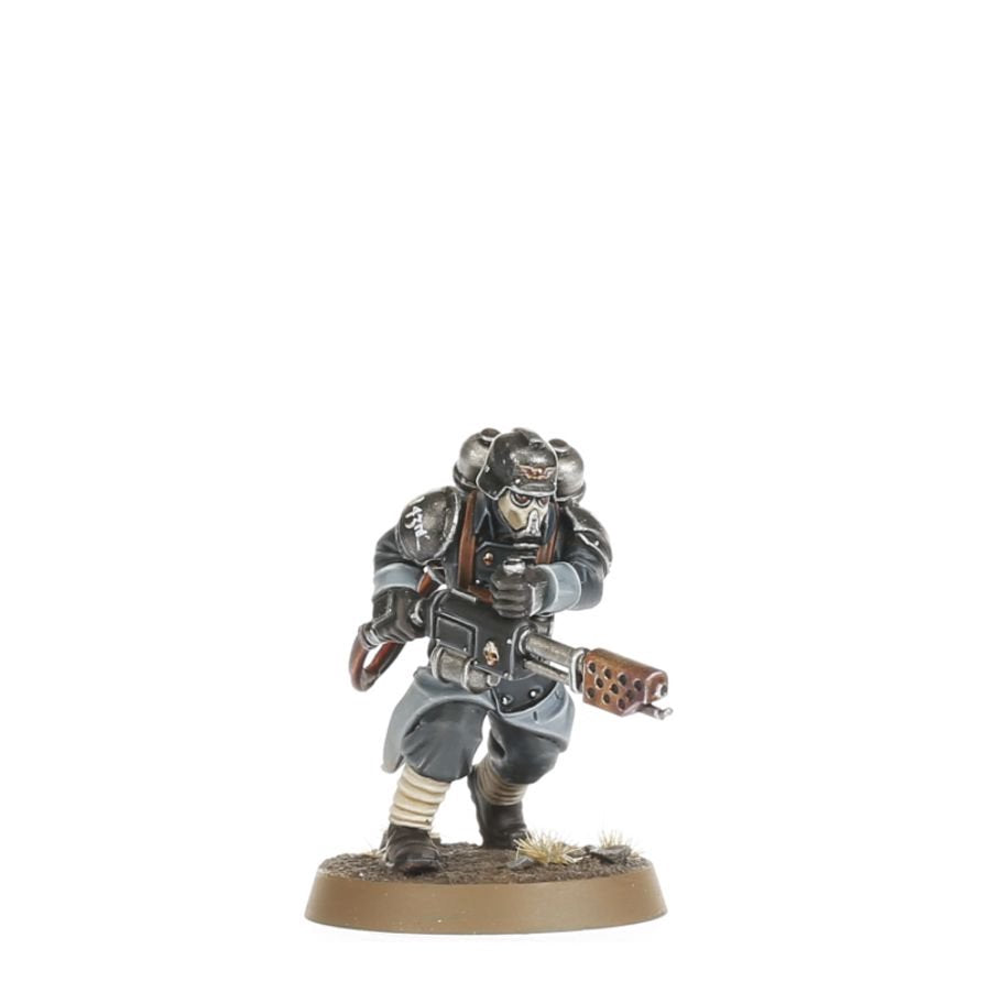 Warhammer 40,000 Astra Militarum Death Korps of Krieg Miniatures Set – 10 Customizable Plastic Soldiers with Transfer Sheet for Warhammer 40K (PRE-ORDER)