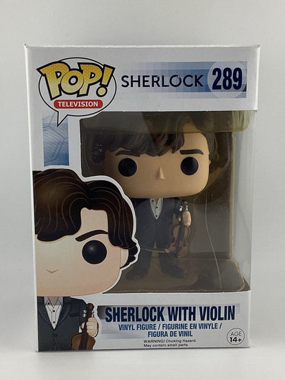 Funko Pop! Vinyl: Sherlock - Sherlock Holmes (w/ Violin) #289