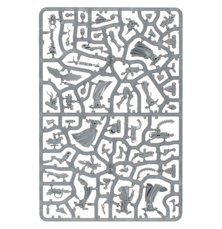 Warhammer 40K Combat Patrol Adepta Sororitas Army Set – 27 Multipart Plastic Miniatures, Sisters of Battle Warhammer 40,000 Starter & Expansion Box with Canoness and Celestian Sacresants (PRE-ORDER)