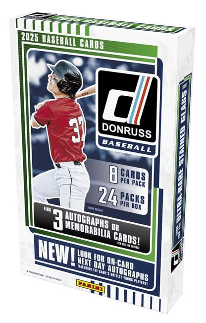 Donruss Panini 2025 Baseball Trading Cards Hobby Box