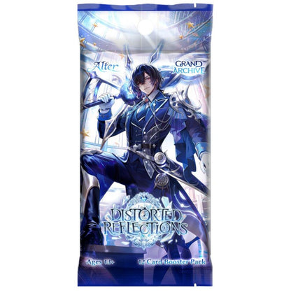 Grand Archive Distorted Reflections Alter Edition Booster Pack, 12 Trading Cards, Reprint Set with Alternate Art URs and New CSRs