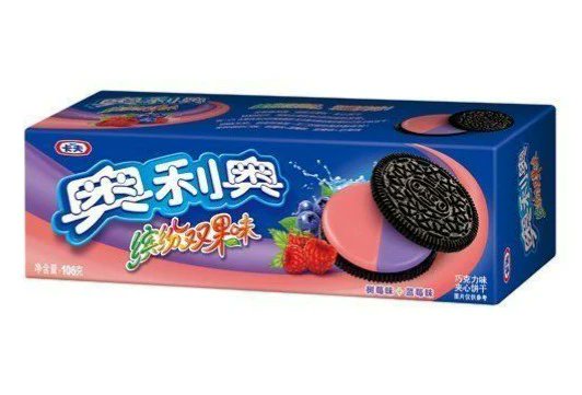 Japanese Oreo Mixed Raspberry/Blueberry