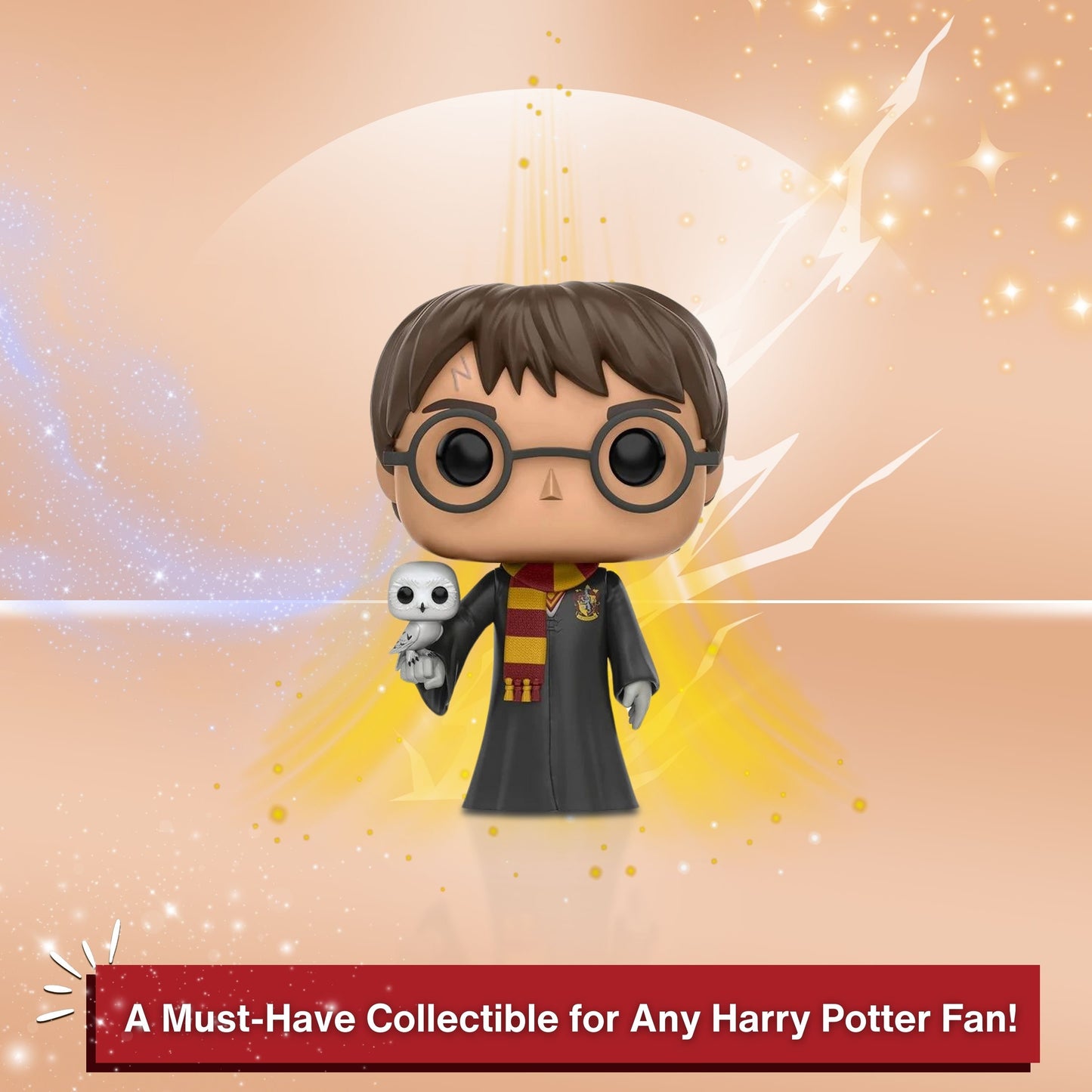 Harry Potter with Hedwig Funko Pop! - Approx. 3 3/4" Collectible Vinyl Figure #31 with Display Box Protector Case