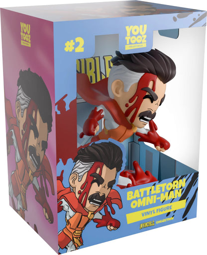 Battletorn Omni-Man Youtooz Invincible Collection - Approx. 4.4" Collectible Vinyl Figure #2 with Window Display Box (PRE-ORDER)