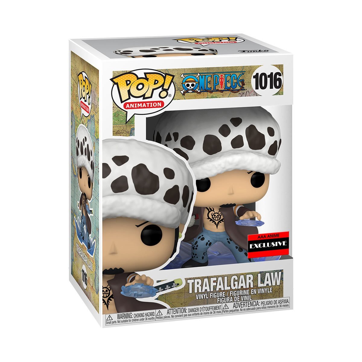 Trafalgar Law Room Attack #1016 Funko Pop! Animation One Piece - 1 in 6: CHANCE OF CHASE - Collectible AAA Anime Exclusive Vinyl Figure with Window Display Box