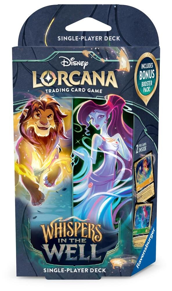 Lorcana Whispers Well Amber Emerald Starter Deck - Estimated Arrival: Nov 14, 2025 (PRE-SALE)