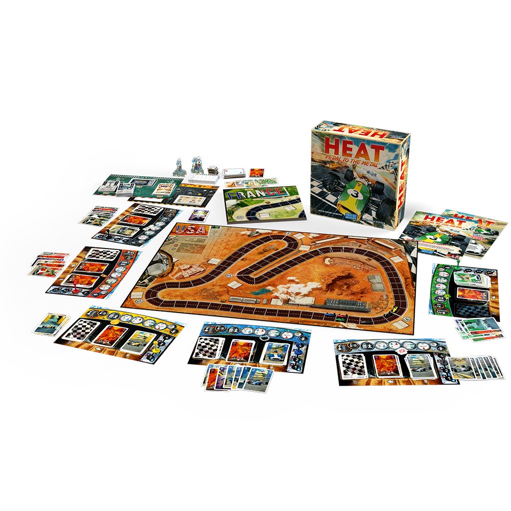 Heat: Pedal to the Metal Board Game (PREORDER - Release Date June 2026)