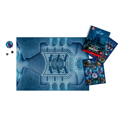 Dungeons & Dragons World of Warcraft Icecrown Citadel Adventure Map Pack, 5 Double-Sided Maps, 2 Token Sheets & Digital Adventure, Tabletop RPG Game Accessory (PREORDER - Release Date November 17, 2026)
