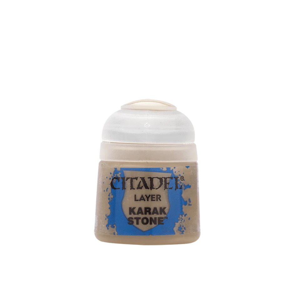 Warhammer Citadel Base Karak Stone Paint Bottle 12ml