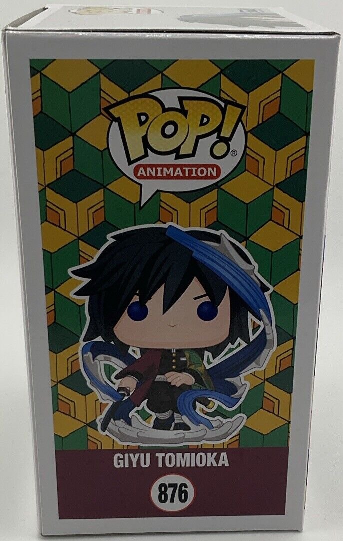 Funko Pop! Vinyl: Demon Slayer: Giyu Tomioka #876 SIGNED By Johnny Yong Bosch
