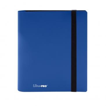 Ultra Pro PRO Binder 4-Pocket – Pacific Blue | Holds 160 Cards | Side-Loading Design | Archival-Safe & Acid-Free | Premium Trading Card Album