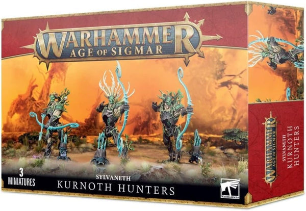 Warhammer Age of Sigmar Sylvaneth Kurnoth Hunters - 3 Miniatures