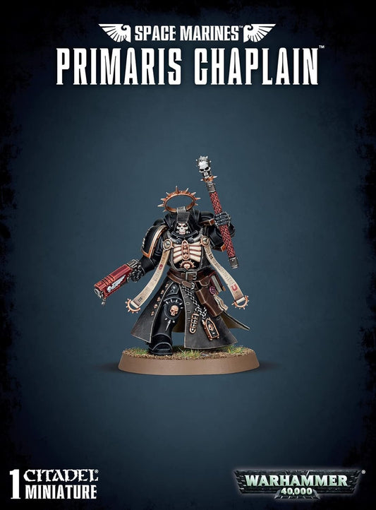 Warhammer 40,000 Space Marines Primaris Chaplain - 1 Citadel Miniature