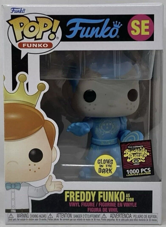 Freddy Funko As Tron SE Glow in the Dark GITD Limited 1000pc