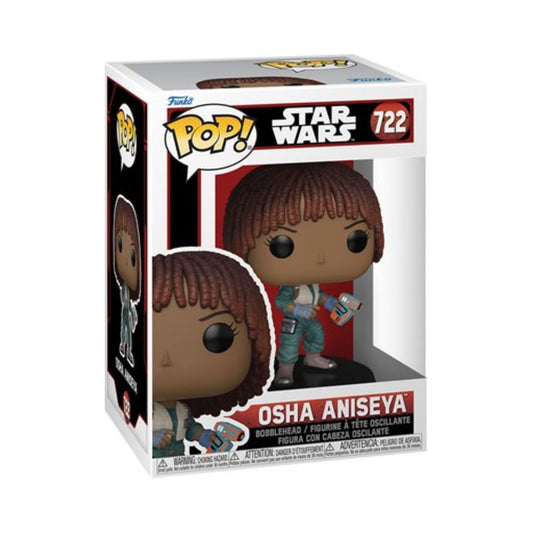 Acolyte Osha Aniseya Funko Pop! Star Wars - Vinyl Figure #722  with Display Box Protector Case (PRE-ORDER)