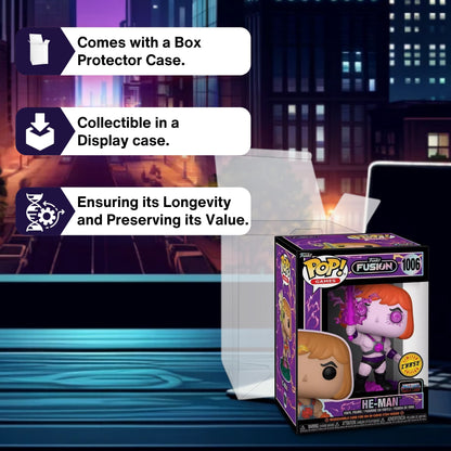 He-Man Funko Pop! Games Funko Fusion Master of The Universe - Chase Limited Edition Collectible Vinyl Figure #1006 with Window Display Box