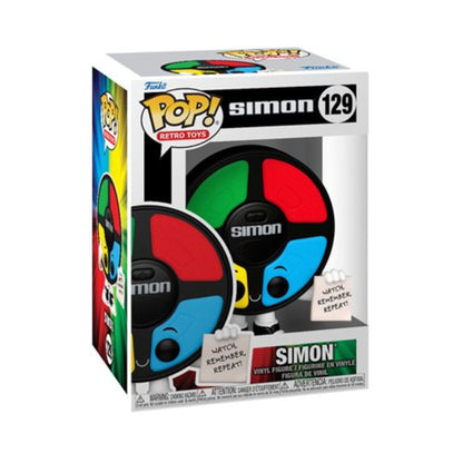 Simon Funko Pop! Retro Toys - Approximately 4" Collectible Vinyl Figure #129 with Window Display Box