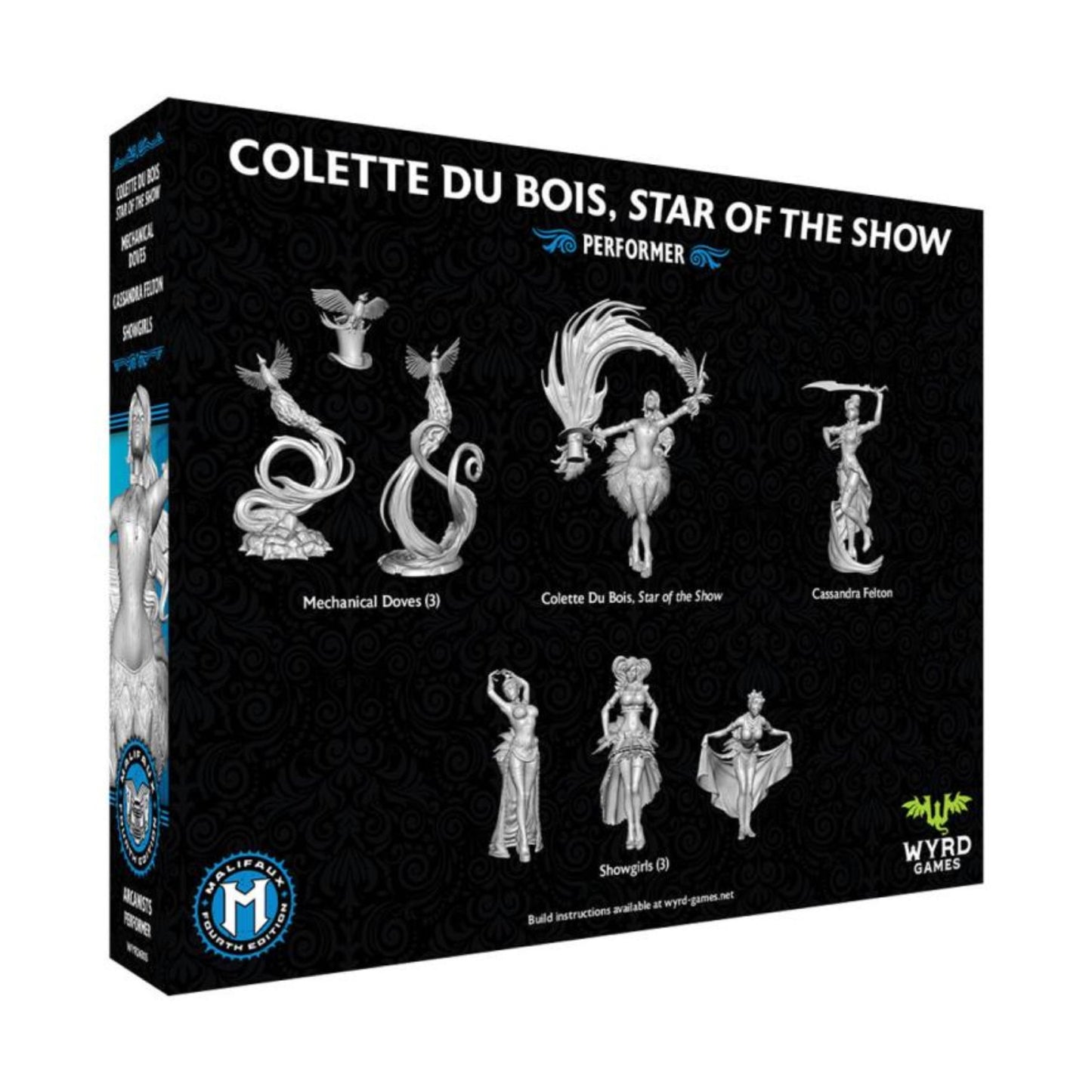 Malifaux Fourth Edition Colette Du Bois, Star of the Show Miniatures Box Set