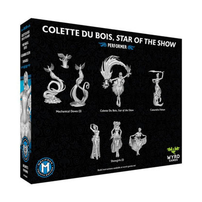 Malifaux Fourth Edition Colette Du Bois, Star of the Show Miniatures Box Set