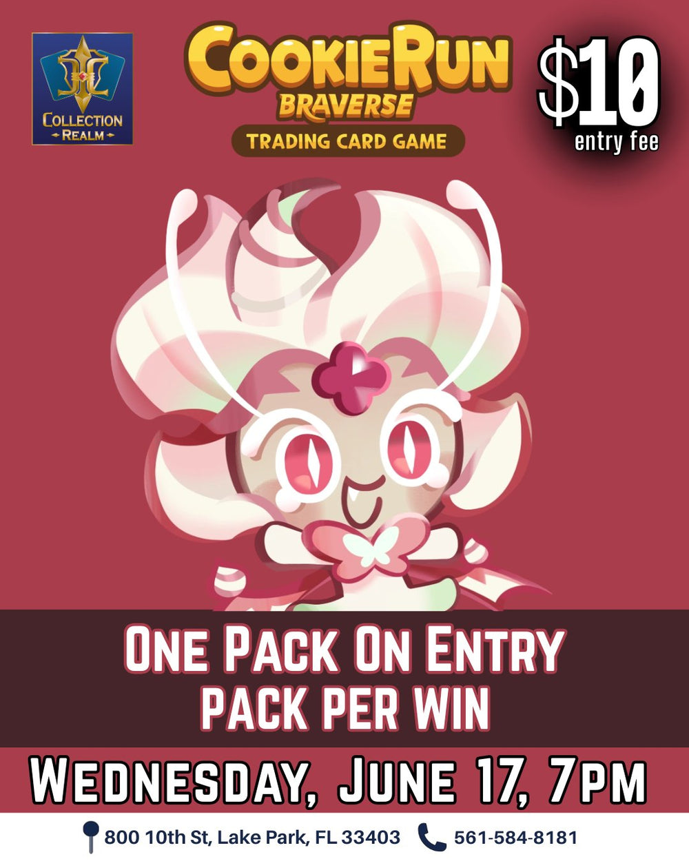 Cookie Run Braverse TCG Tournament – June 17, 2026 (Wednesday 7PM)