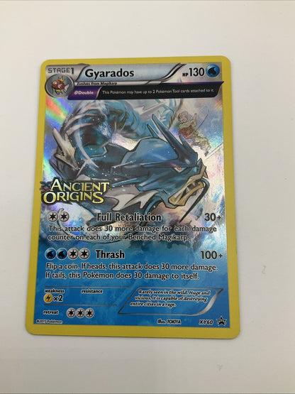 2015 Pokemon Gyarados XY Ancient Origins Prerelease XY60 Black Star Promo NM