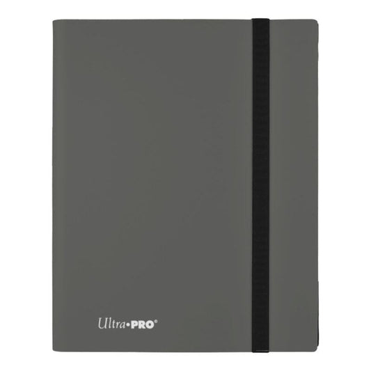 Ultra PRO Binder 9 Pocket Smoke Grey trading card binder album with 360 Plus card capacity side loading card storage binder