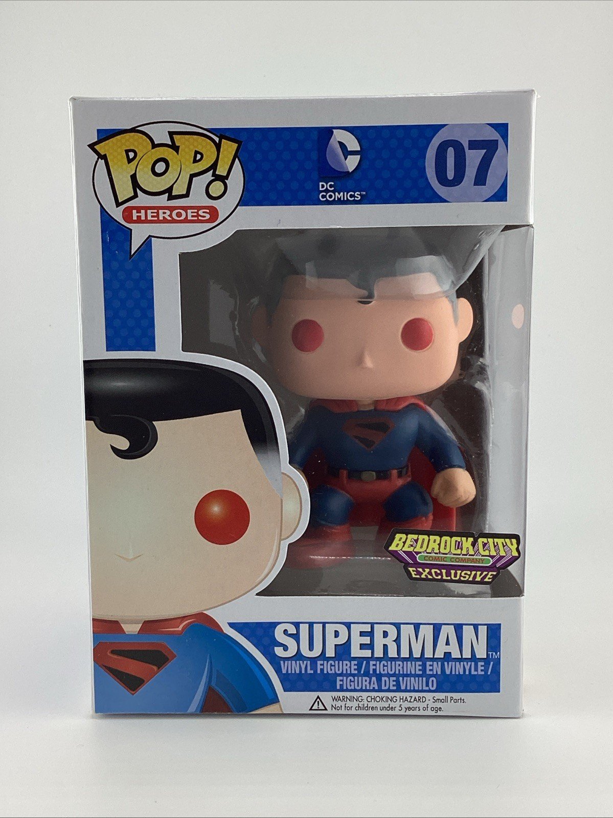 Funko Pop! Vinyl: DC Universe - Superman (Kingdom Come) Bedrock City Excl #07