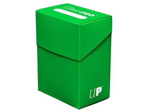 Ultra Pro Deck Box Light Green – 80+ Card Storage for Pokemon TCG and MTG