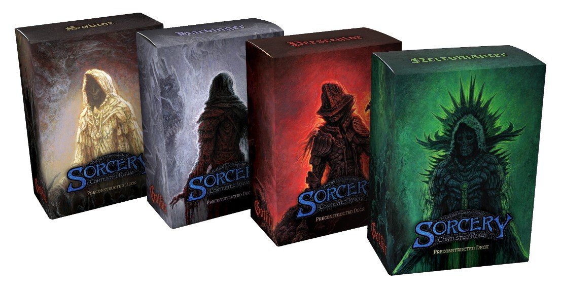 Sorcery Contested Realm Gothic Prophets of Doom Preconstructed Decks Sealed Collectible Card Game Deck Set