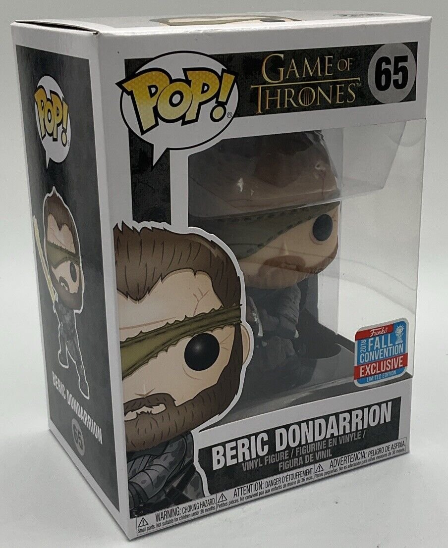 Funko Pop! Vinyl: Game of Thrones/Beric Dondarrion #65/Barnes and Noble New York