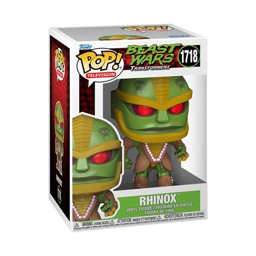 Rhinox #1718 Funko Pop! Television Transformers: Beast Wars - Approx. 4 1/2" Collectible Vinyl Figure