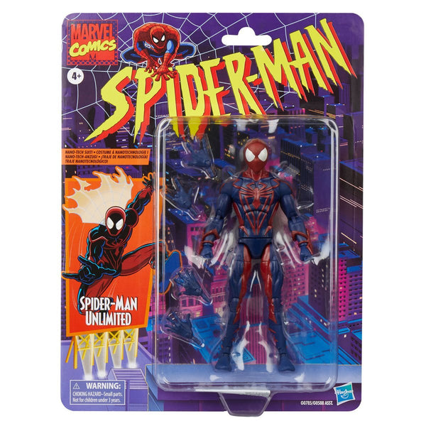 Spider-Man Unlimited Marvel Legends Comics - Collectible 6 Inch Action Figure by Hasbro