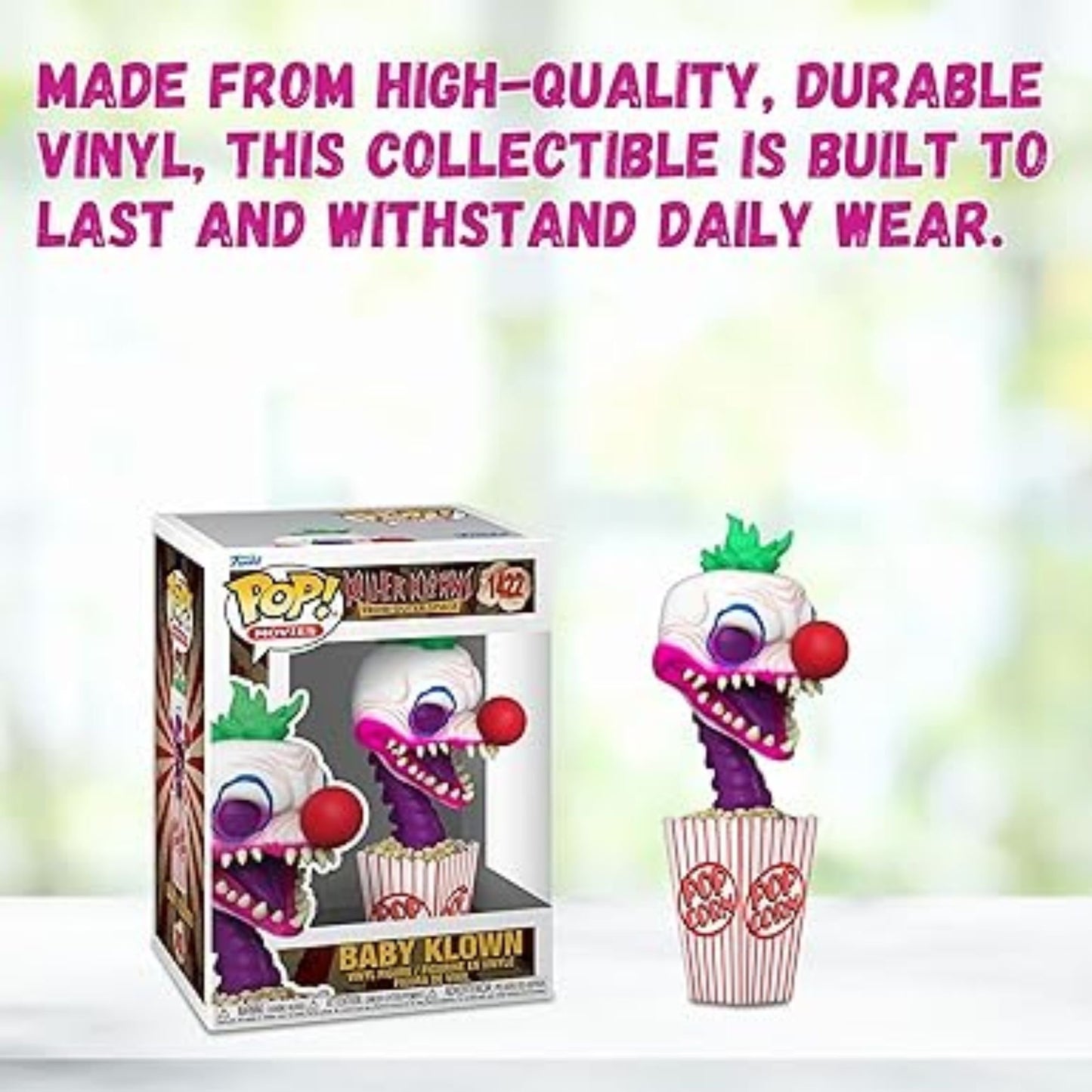 Baby Klown Funko Pop! Movies Killer Klowns From Outer Space - Vinyl Figure #1422 with Display Box Protector Case