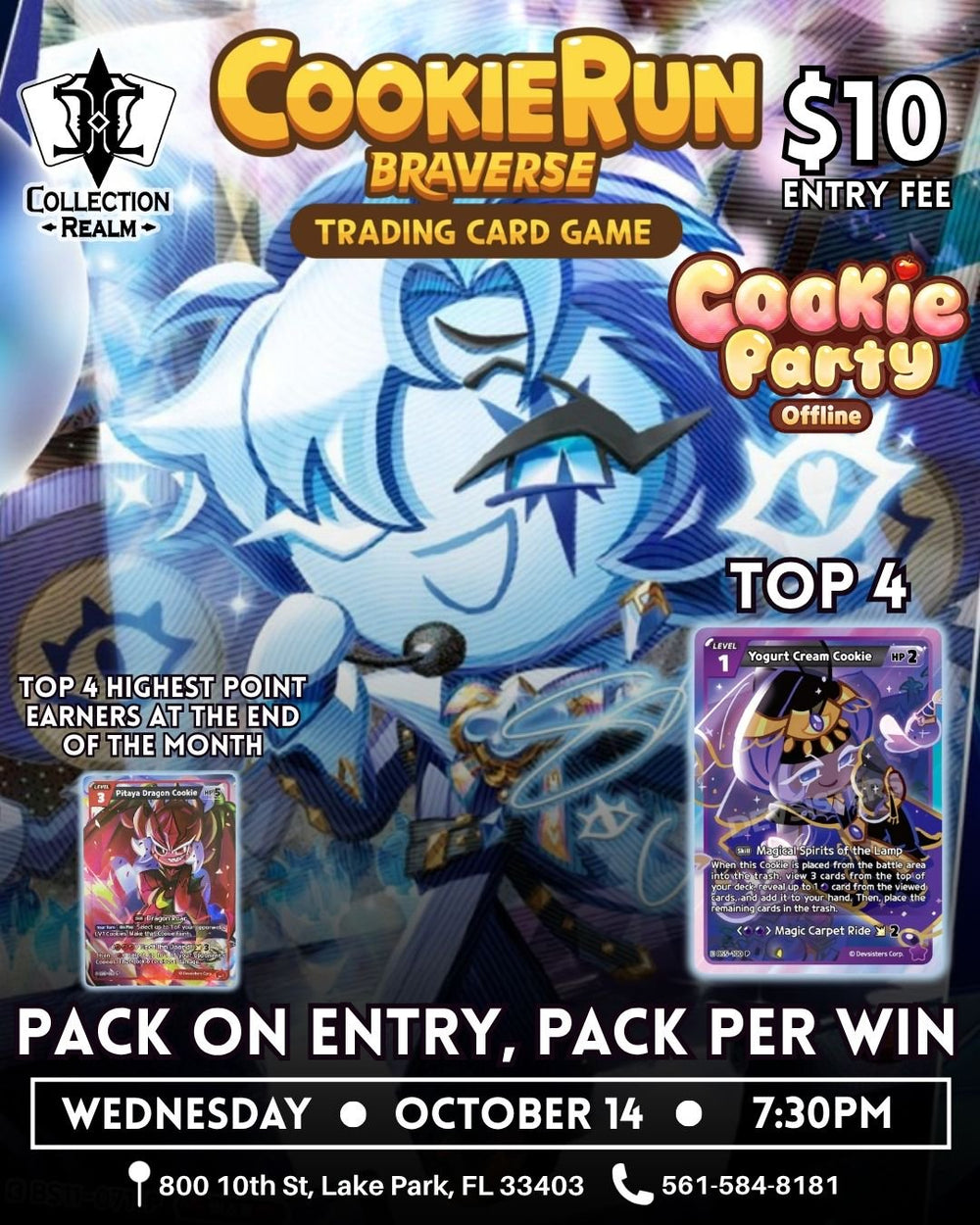 CookieRun Braverse Tournament – October 14 2026 (Wednesday 7:30PM)