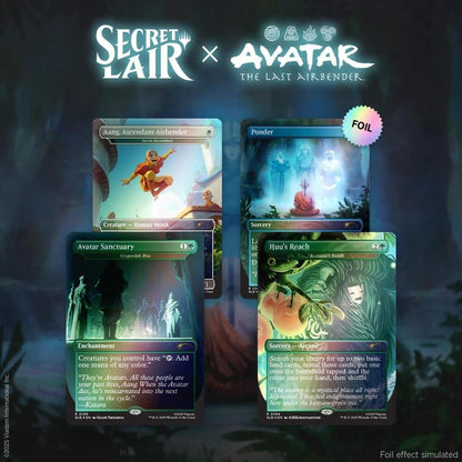 Magic: The Gathering TCG Avatar Secret Lair X Avatar The Last Airbender A Lot To Learn