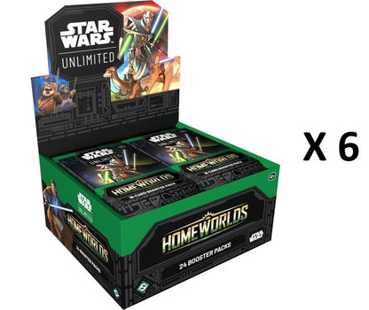Star Wars Unlimited Homeworlds Booster Box Case