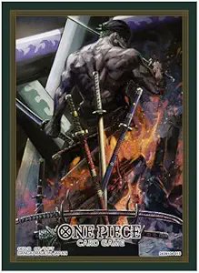 One Piece TCG Zoro Card Sleeves 70 Count Trading Card Game Protective Sleeves