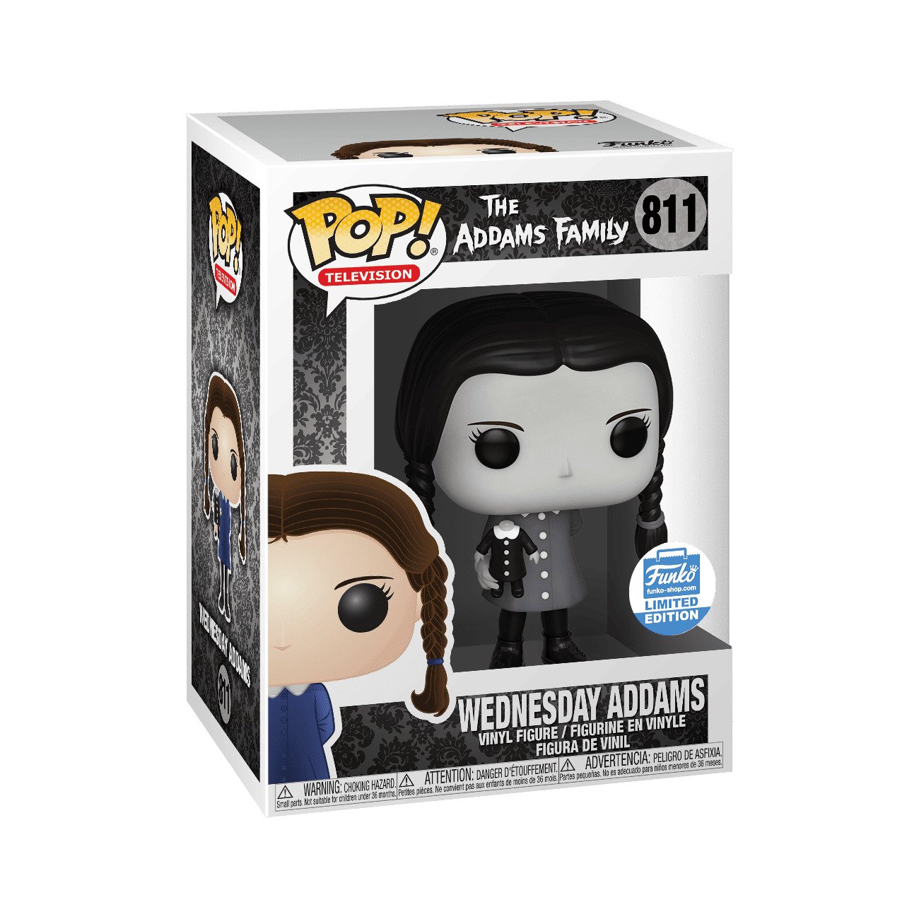 Funko Pop! Vinyl: The Addams Family - Wednesday Addams - Funko (Exclusive) #811