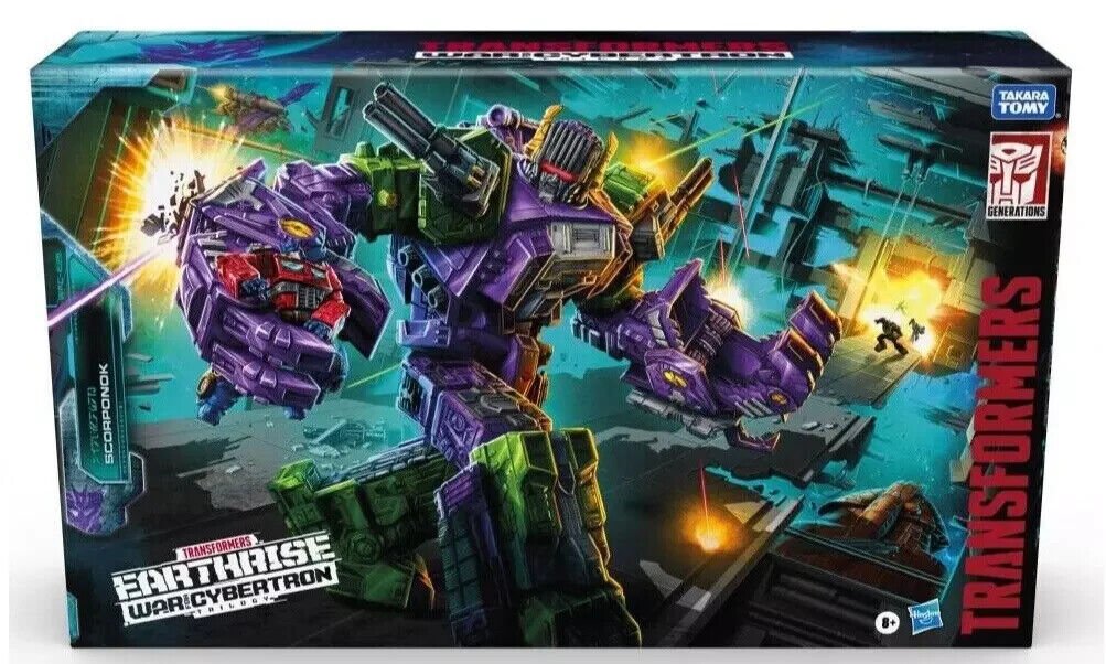 Transformers Earthrise Scorponok Titan Class War for Cybertron Trilogy