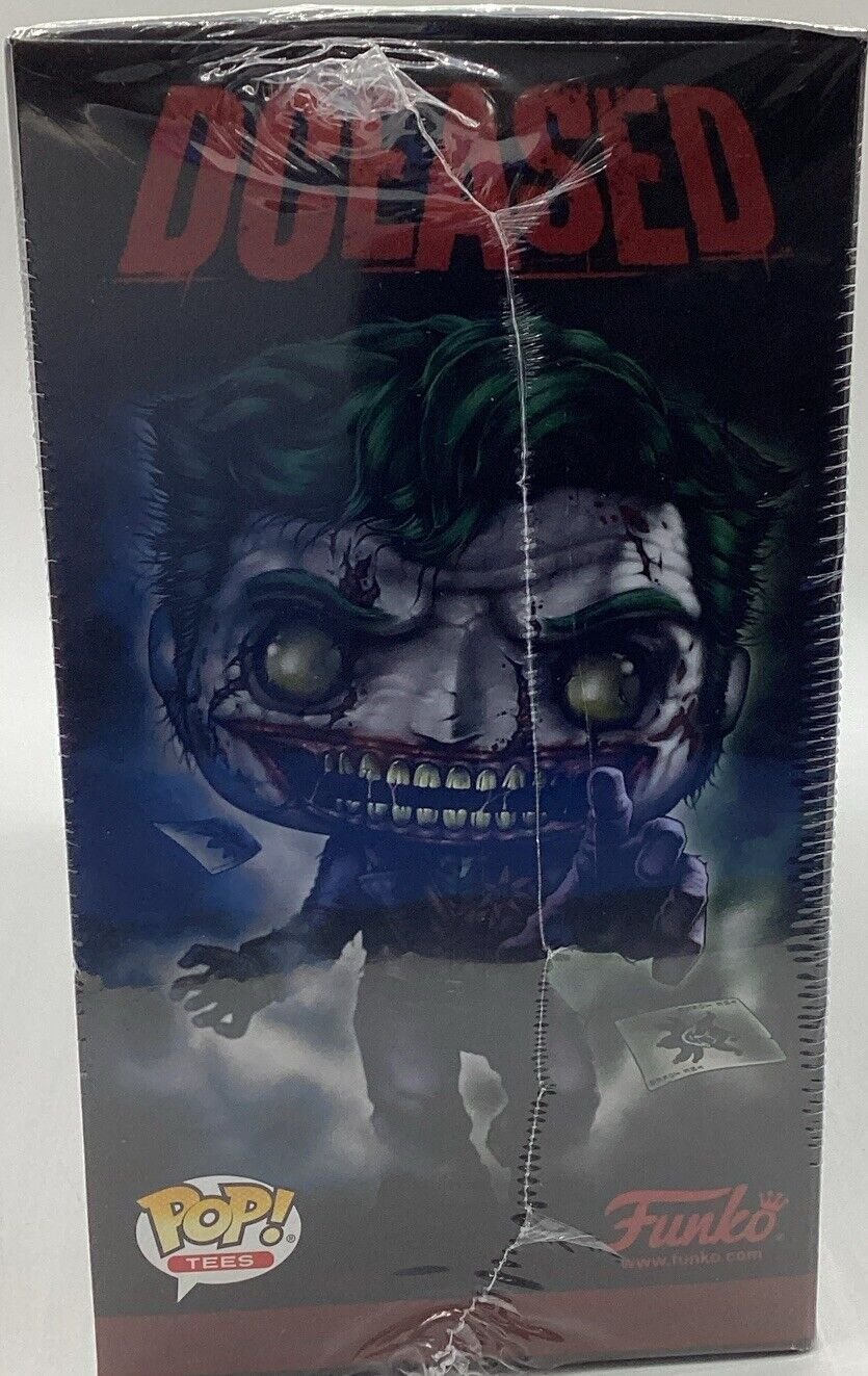 Funko POP!  Tees Dceased The Joker - Large - T-Shirt & Vinyl- GameStop Exclusive