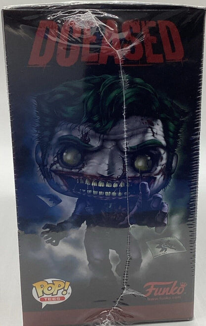 Funko POP!  Tees Dceased The Joker - Large - T-Shirt & Vinyl- GameStop Exclusive