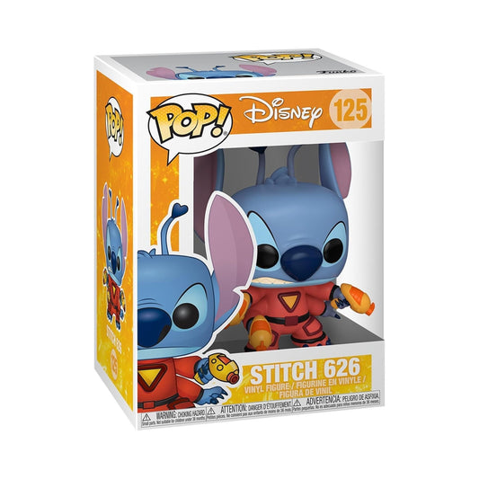 Stitch 626 Funko Pop! Disney - Collectible Vinyl Figure #125 with Display Box Protector Case