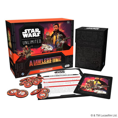 Fantasy Flight Games Star Wars Unlimited A Lawless Time Prerelease Kit sealed box