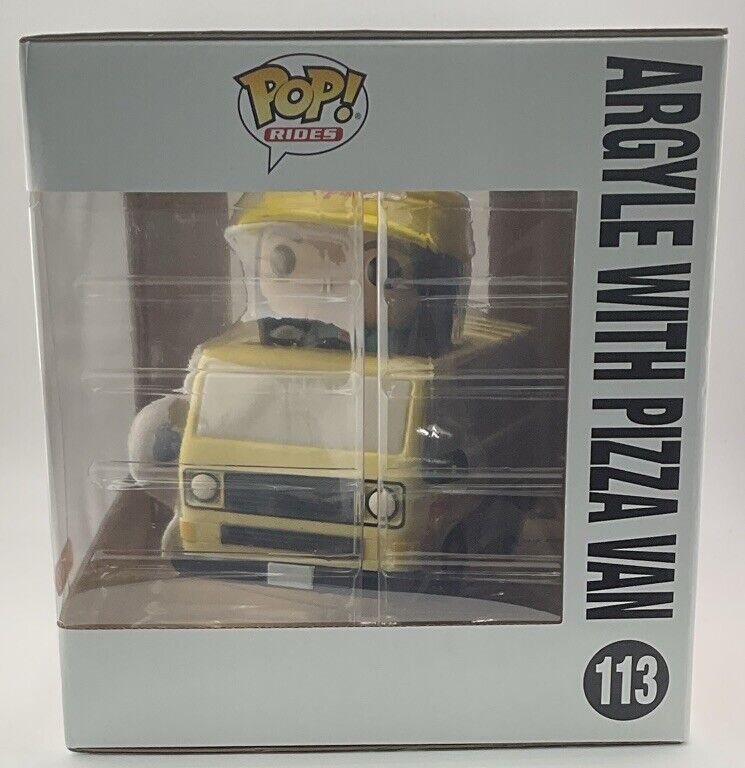 Funko Pop 2022 Rides Stranger Things Argyle With Pizza Van #113 Target Exclusive