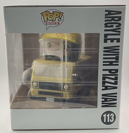 Funko Pop 2022 Rides Stranger Things Argyle With Pizza Van #113 Target Exclusive