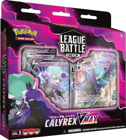 Pokemon TCG League Battle Deck Shadow Rider Calyrex VMAX 60-Card Ready-to-Play Deck